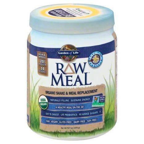 Garden of Life Raw Organic Shake & Meal Replacement, Vanilla - 17.1 Ounces