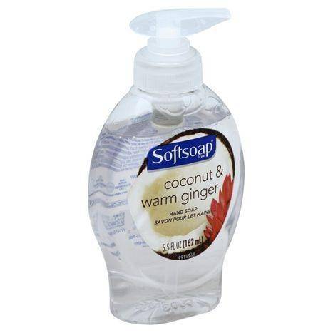 Softsoap Hand Soap, Coconut & Warm Ginger - 5.5 Ounces