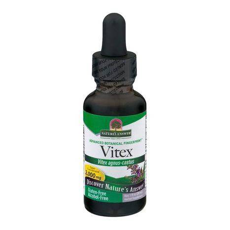 Natures Answer Vitex, Berry, Alcohol-Free Extract (1:1) - 1 Ounce