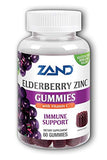 Zand Elderberry Zinc Gummies With Vitamin C-60 Gummies