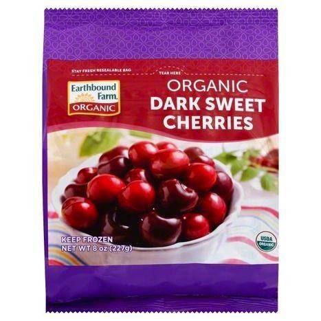 Earthbound Farm Organic Cherries, Dark Sweet, Organic - 8 Ounces