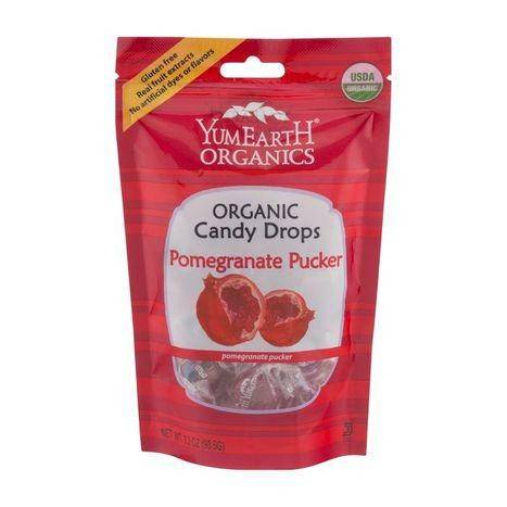 YumEarth Hard Candies, Organic, Pomegranate Pucker - 3.3 Ounces