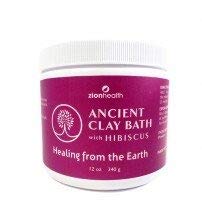 Zion Health Ancient Clay Bath With Hibiscus-12 Oz