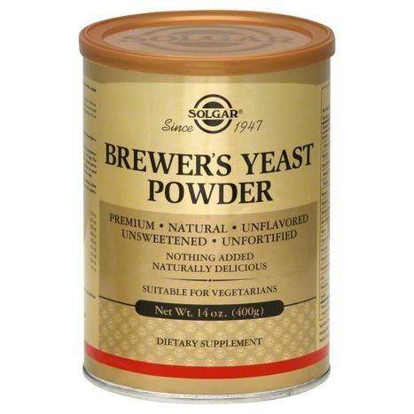 Solgar Brewer's Yeast, Unflavored, Powder - 14 Ounces