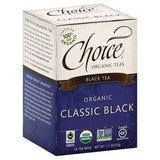 Choice Organic Teas Black Tea, Organic, Classic Black, Bags - 16 Each