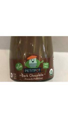 Petit Pot Vegan Dark Chocolate Pudding - 3.5 Ounces
