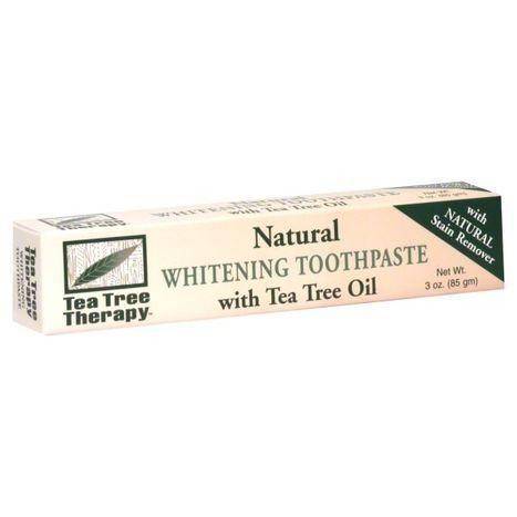 Tea Tree Therapy Whitening Toothpaste with Tea Tree Oil - 3 Ounces