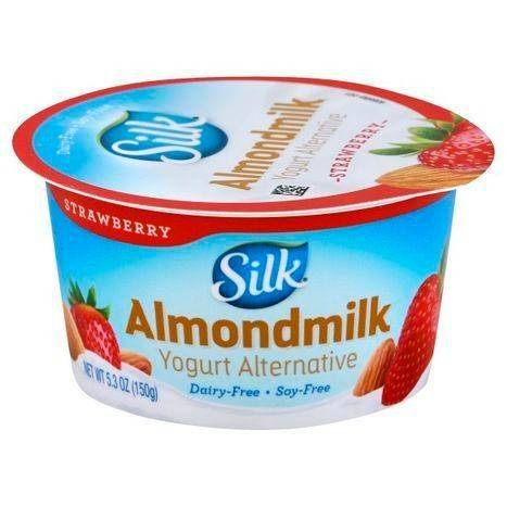 Silk Yogurt Alternative, Almondmilk, Strawberry - 5.3 Ounces