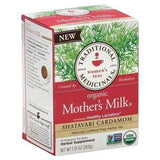 Traditional Medicinals Women's Tea Herbal Tea, Mother's Milk, Organic, Shatavari Cardamom, Caffeine Free, Bags - 16 Each