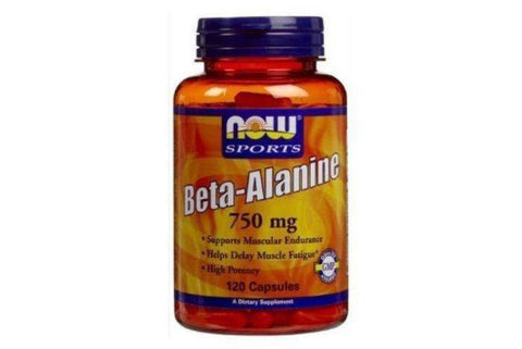 NOW Beta-Alanine 750MG - 120 Capsules