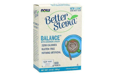 Now Foods Better Stevia Balance - 100 Count