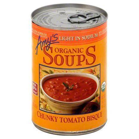 Amys Soups, Organic, Chunky Tomato Bisque - 14.5 Ounces