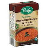 Pacific Organic Bisque, Roasted Red Pepper & Tomato - 17.6 Ounces