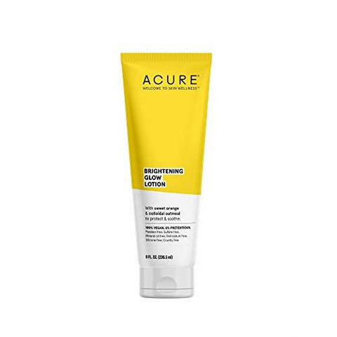 Acure Brightening Glow Lotion-8 Oz