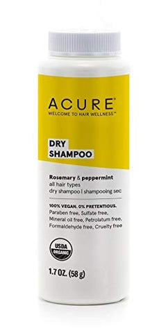 Acure Dry Shampoo Rosemary & Peppermint-1.7 Oz