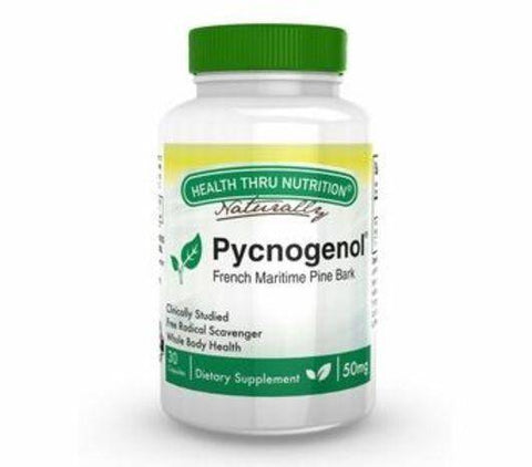 Health Thru Nutrition Pycnogenol 50 mg - 30 Capsules