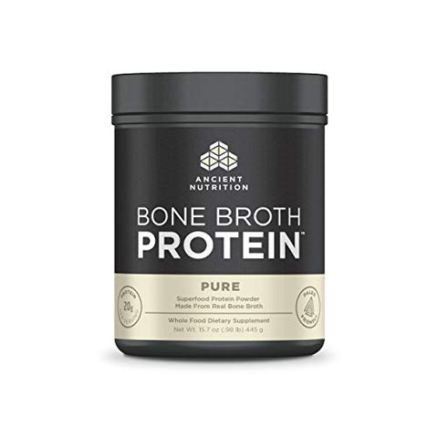 Ancient Nutrition Bone Broth Protein Pure-15.7 Oz