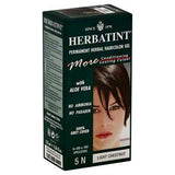 Herbatint Permanent Herbal Haircolor Gel, Light Chestnut 5N - 1 Each