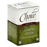 Choice Organic Teas Green Tea, Jasmine Green, Bags - 16 Count