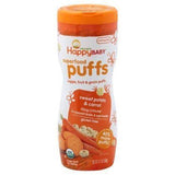 Happy Baby Organics Puffs, Superfood, Sweet Potato & Carrot, Crawling Baby - 2.1 Ounces