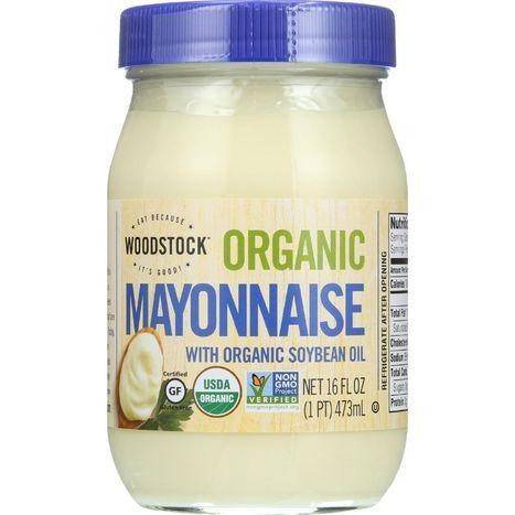 Woodstock Organic Mayonnaise Jar