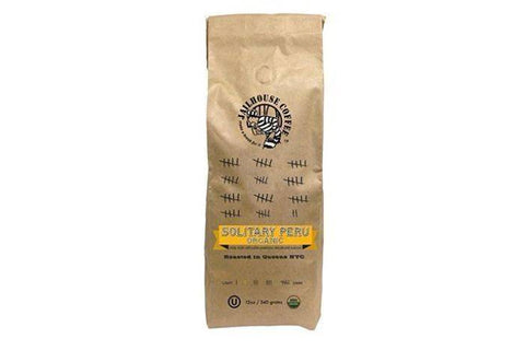 Jailhouse Coffee, Solitary Peru Organic Coffee - 12 Ounces