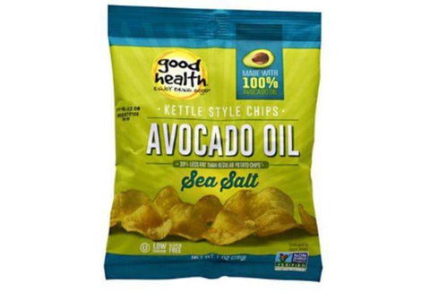 Good Health Chips, Kettle Style, Avocado Oil, Sea Salt - 5 Ounces