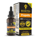 Bee & You Propolis 30% Pure Propolis Extract Standardized-1 Oz