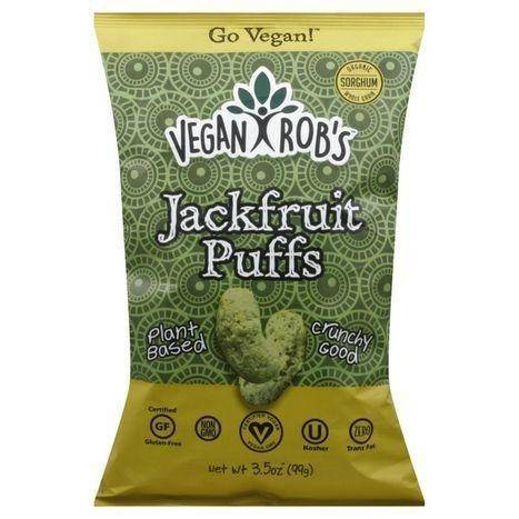 Vegan Robs Go Vegan! Jackfruit Puffs - 3.5 Ounces