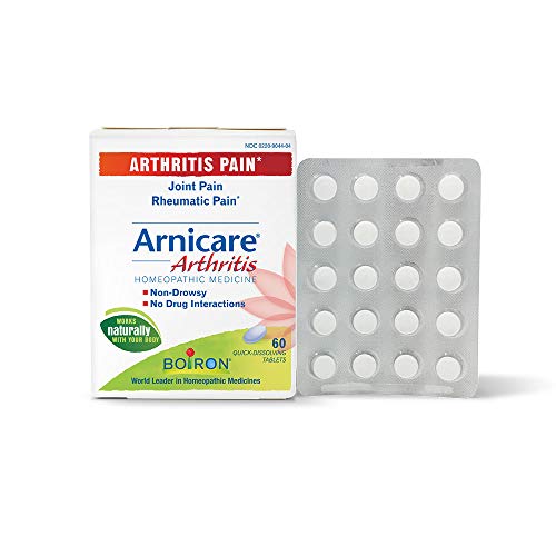 Boiron Arnicare Arthritis Pain Homeopathic Medicine-60 Quick Dissolvin –  The Blueberry Cart