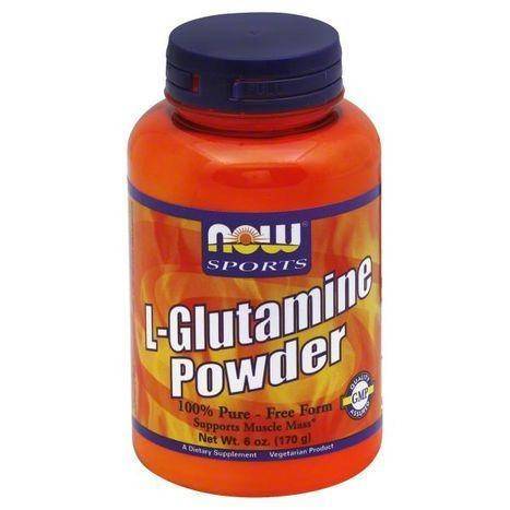 Now Sports L-Glutamine, Powder - 6 Ounces