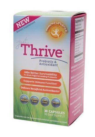 Just Thrive Probiotic & Antioxidant - 30 Count
