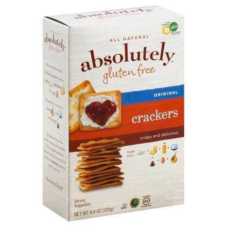 Absolutely Gluten Free Crackers, Original - 4.4 Ounces