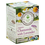 Traditional Medicinals Herbal Tea, Organic, Chamomile with Lavender, Caffeine Free, Wrapped Tea Bags - 16 Each