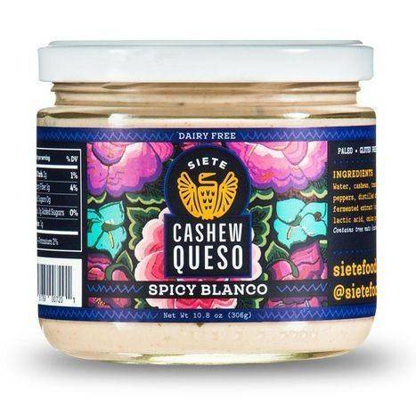 Siete Cashew Queso, Dairy Free, Spicy Blanco - 10.8 Ounces