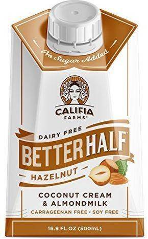Califia Farms Better Half, Dairy Free, Hazelnut - 16.9 Ounces
