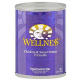 Wellness Natural Food for Dogs, Chicken & Sweet Potato Formula - 12.5 Ounces