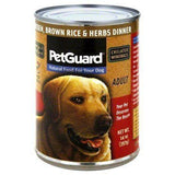 Pet Guard Dog Food for Adult, Chicken, Brown Rice & Herbs Dinner - 14 Ounces