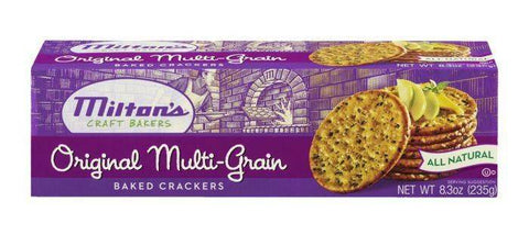 Miltons Baked Crackers, Original Multi-Grain - 8.3 Ounces