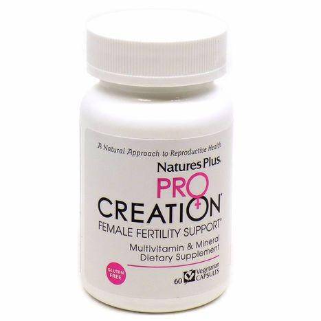 Nature's Plus, Pro Creation Female Fertility Support - 60 Vegetarian Capsules