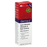 Derma E Eye Creme, Anti-Wrinkle Vitamin A - 0.5 Ounces