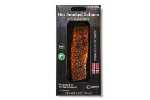 Foppen Hot Smoked With Black Pepper Salmon - 4 Ounces