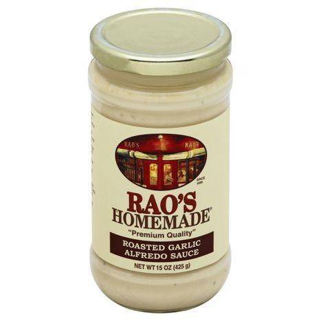 Raos Homemade Alfredo Sauce, Roasted Garlic - 15 Ounces