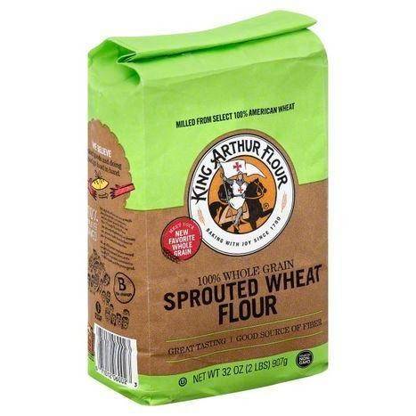 King Arthur Flour Flour, Sprouted Wheat - 32 Ounces