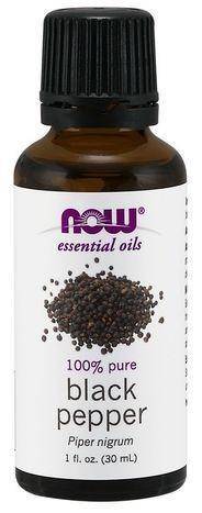 Now 100% Pure Black Pepper Oil - 1 Fluid Ounce