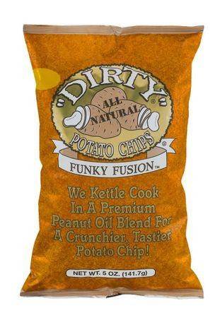 Dirty Potato Chips, Funky Fusion - 5 Ounces