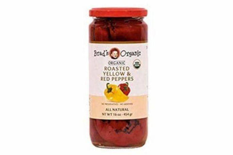 Brad's Organic Roasted Yellow & Red Peppers