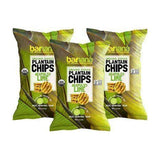 Barnana Plantain Chips, Organic, Ridged, Acapulco Lime - 5 Ounces