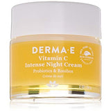 Derma E Vitamin C Intense Night Cream With Probiotics & Rooibos-2 Oz