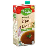 Pacific Organic Broth, Low Sodium, Beef - 32 Fluid Ounces